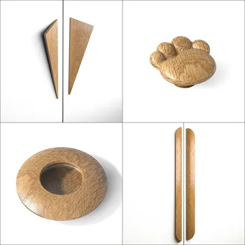 Unfinished Solid Wood Pulls & Knobs